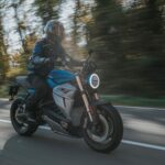 Motocicleta eléctrica italiana del valle del motor