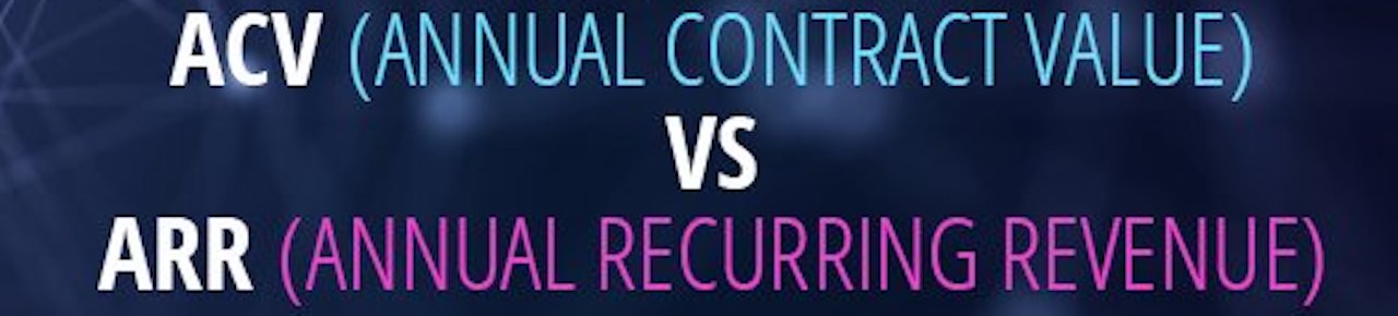 ¿Qué es ACV y cuál es la diferencia con el ARR?