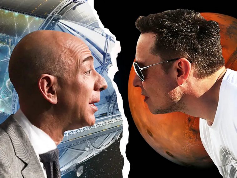 bezos musk startup spaziali