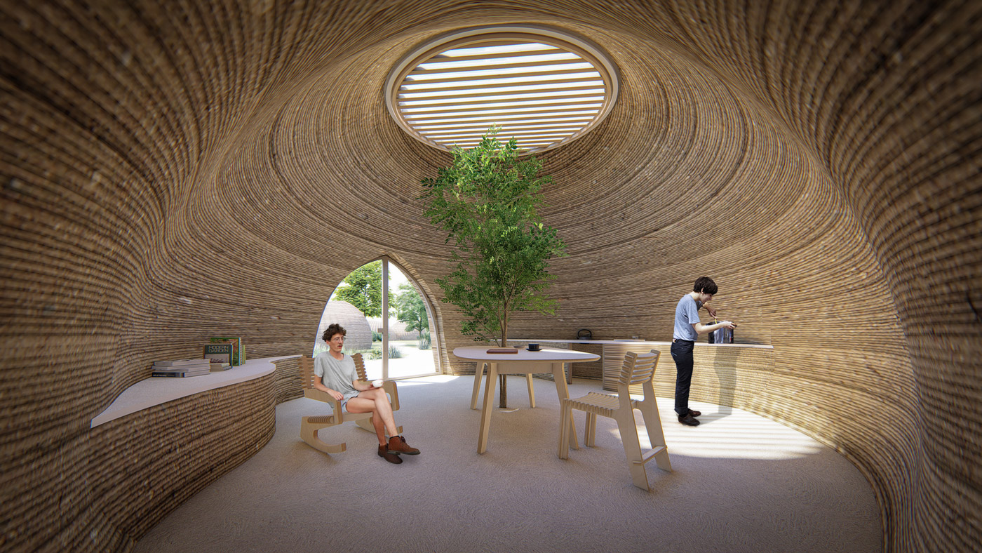 Tecla, la empresa italiana que produce casas ecosostenibles impresas en 3D