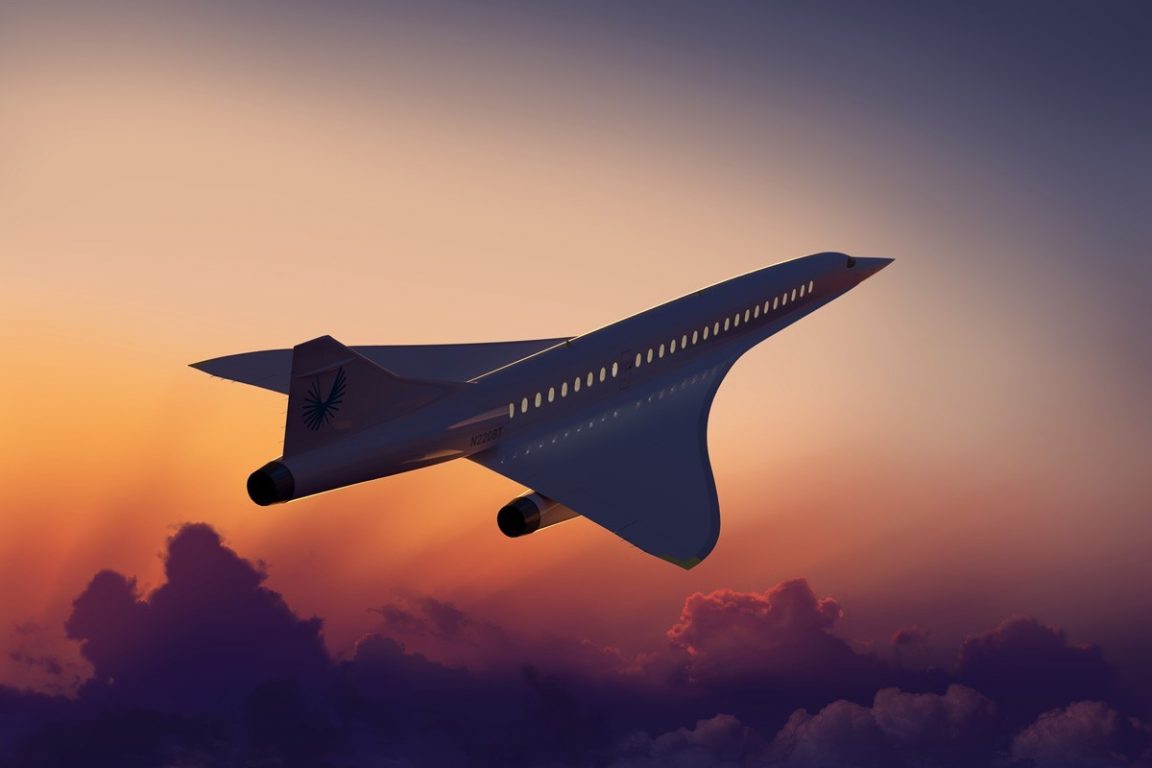 Boom Supersonic avion para reducir el tiempo de viaje en todo el mundo 2