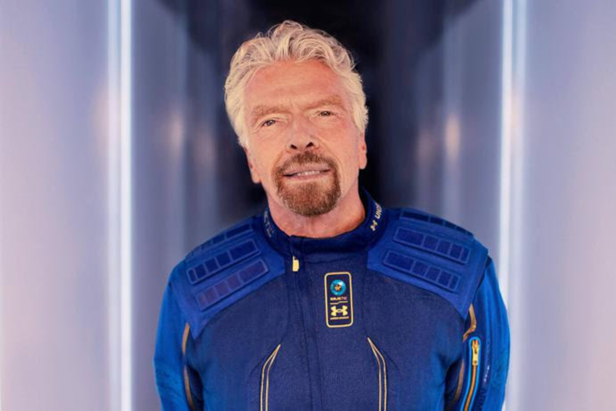 Richard Branson, el primer multimillonario en el espacio