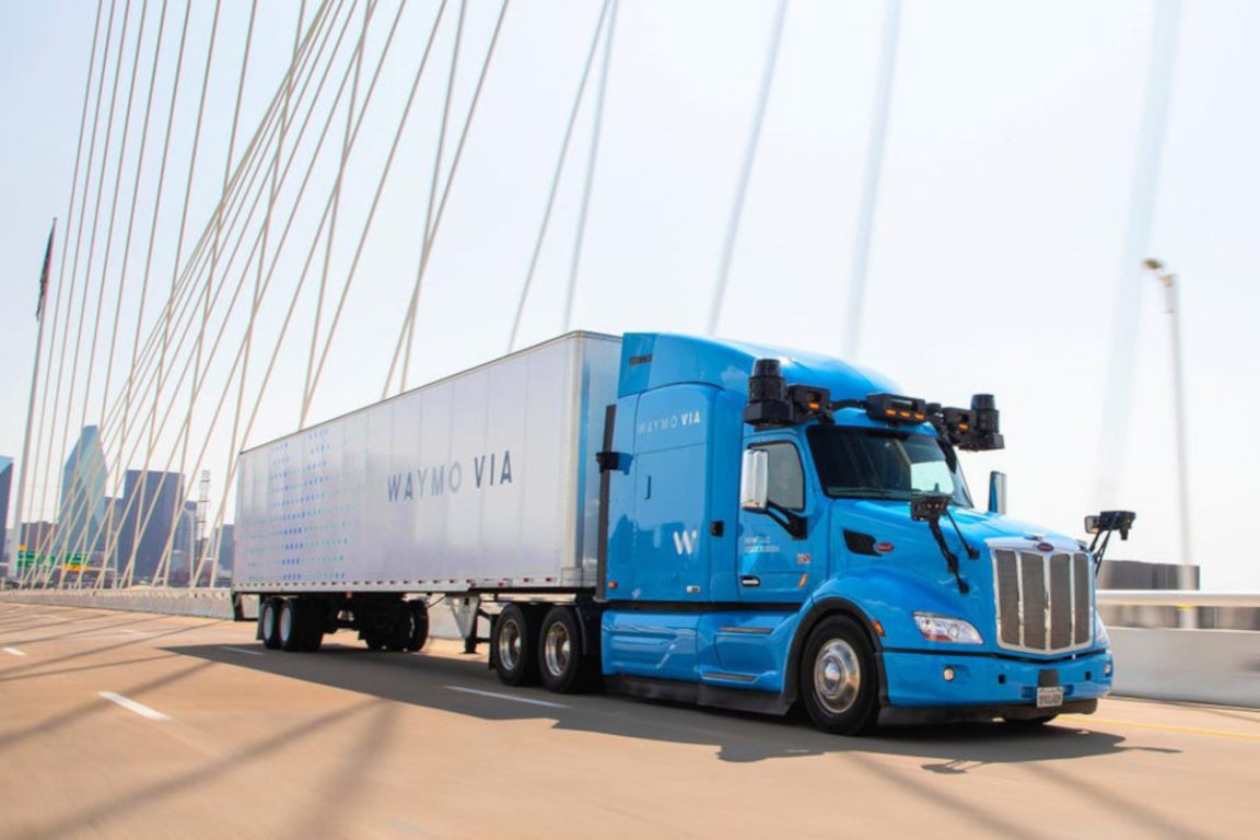 waymo negocio transporte maritimo camiones robot