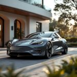 Immagine dell'app Tesla per Apple Watch con funzioni avanzate