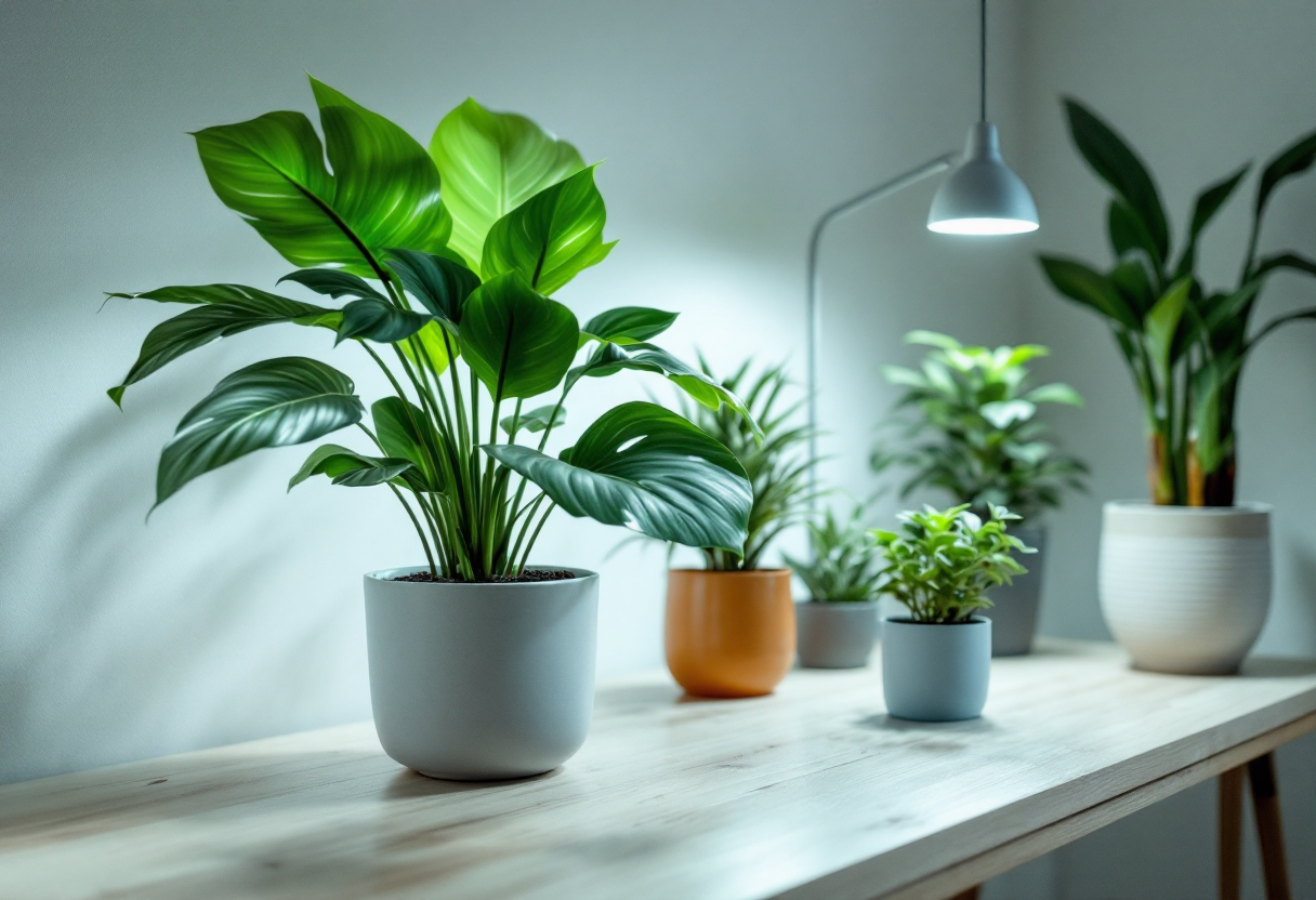 Innovadoras lámparas LG para el cuidado de plantas