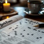 Immagine del Mini Crossword del New York Times con parole incrociate