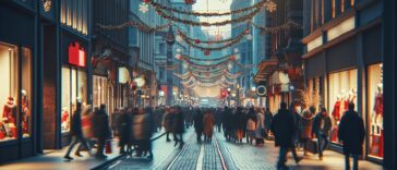 Analisi del aumento del gasto online durante le festività