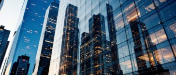 Logo de Google con fondo de la Unión Europea