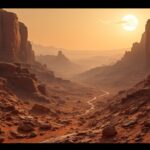 Immagine che illustra la possibile habitabilità di Marte
