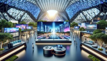 Televisore Samsung e LG con tecnologia AI avanzata