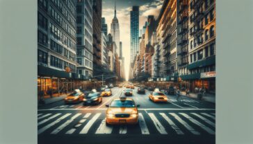 Gráfico del nuevo sistema de precios por congestión en NYC