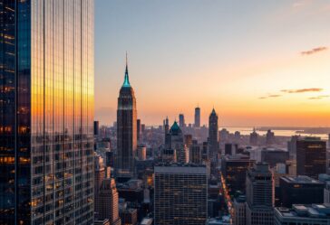 Logo di TikTok con sfondo degli Stati Uniti