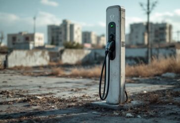 Immagine della rete di caricabatterie GSA per veicoli elettrici