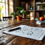 Mini Crossword del New York Times con parole incrociate