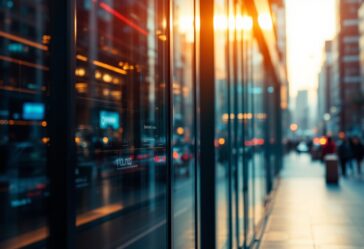 Logo di TikTok con sfondo di app store USA