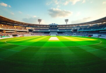 Imagen de la Copa del Mundo de Críquet ICC 2025 en acción