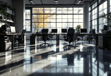 Logo di 23andMe con sfondo di crisi finanziaria