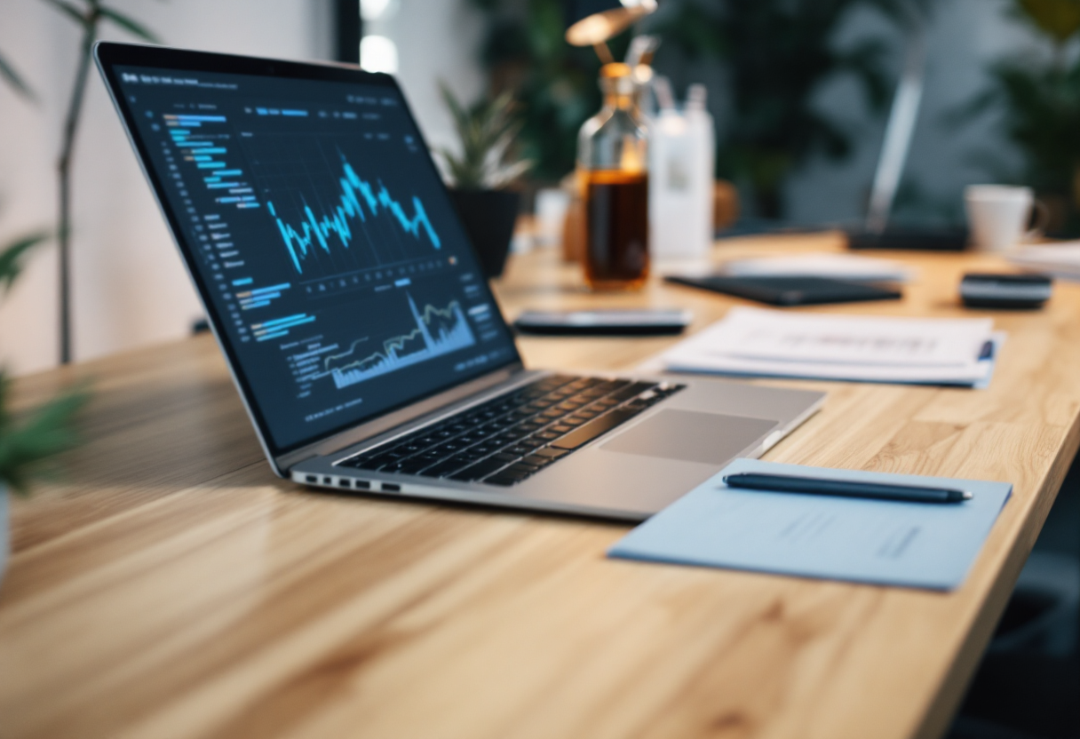 Imagen que representa la automatización con IA en fintech