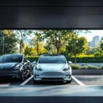 Grafico delle azioni Tesla in calo con Elon Musk