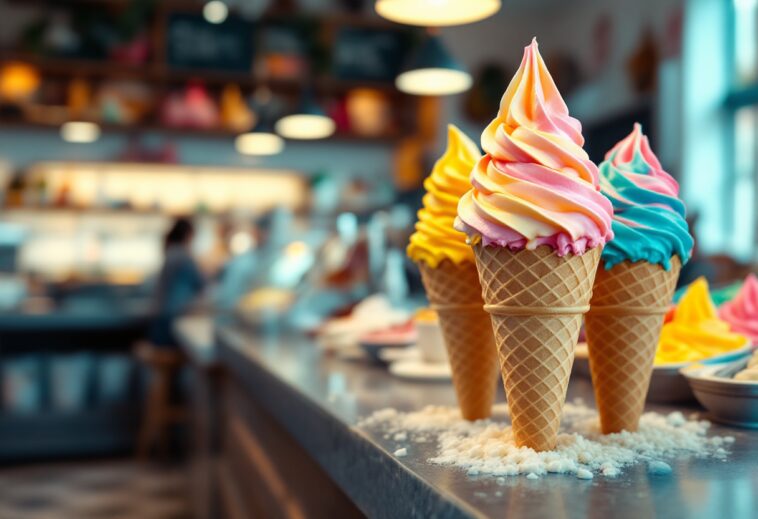 Coni di gelato Ben & Jerry's in offerta gratuita