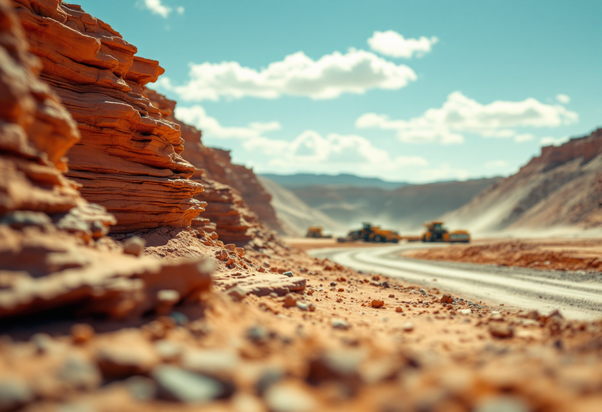 Imagen que muestra avances en minería gracias a IA