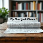 Mini Crossword del New York Times con parole incrociate