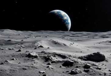 Immagine della missione lunare Athena di Intuitive Machines