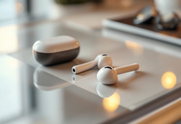 Imagen de AirPods 4 en oferta en Amazon