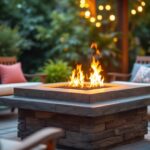 Tiki Smokeless Patio Fire Pit in uso all'aperto