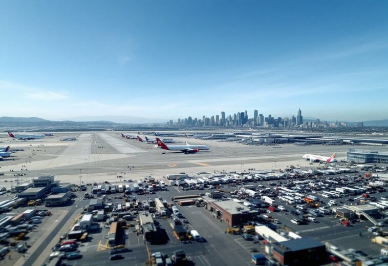 Waymo mapeando el aeropuerto de San Francisco