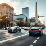 Robotaxi Waymo in azione a Washington D.C.