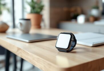 Asus VivoWatch 6 AERO in primo piano con design elegante