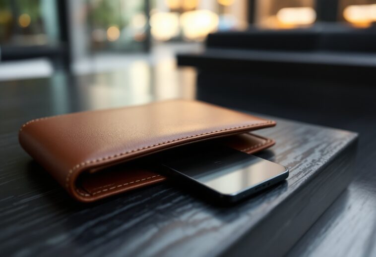 Carteras elegantes con AirTag integrato para la vida diaria