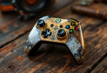 Controlador inalámbrico Xbox edizione limitata di Doom