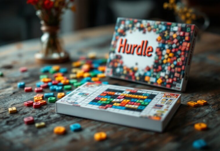 Logo del juego Hurdle con parole e sfide quotidiane