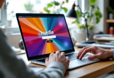 Juego diario de palabras Hurdle en acción