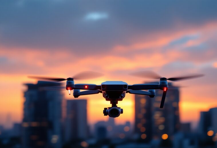 Droni Brinc in azione per la sicurezza pubblica