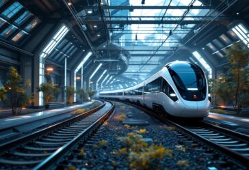 Treno autonomo per il trasporto di merci innovative