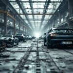 Immagine di un impianto General Motors in Canada