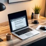 Laptop moderna con características destacadas para 2025