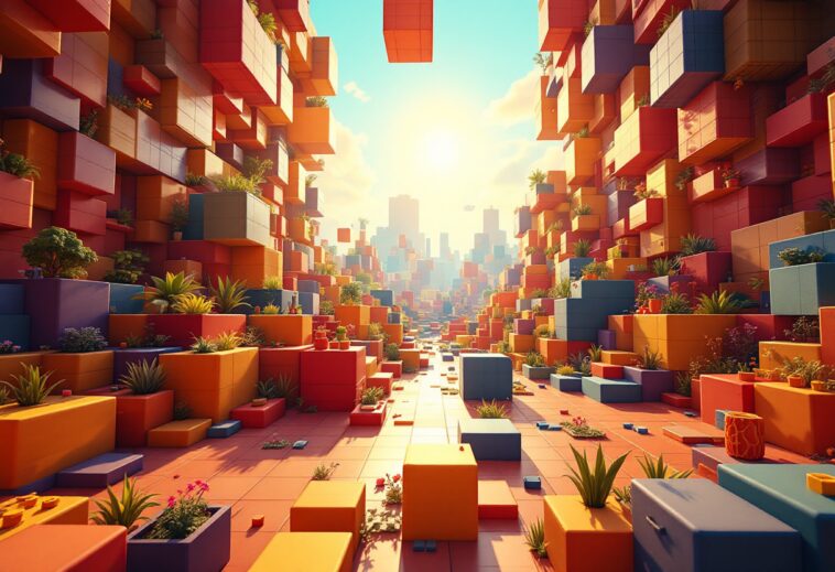 Immagine promozionale della nuova pellicola di Minecraft