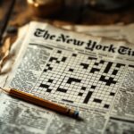 Mini crucigrama del New York Times con parole incrociate