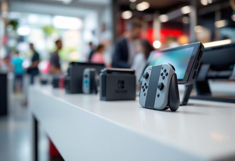 Nintendo Switch 2 con design innovativo e giochi