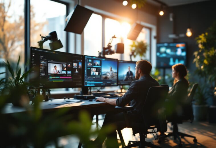 Screenshot della nuova interfaccia di YouTube TV
