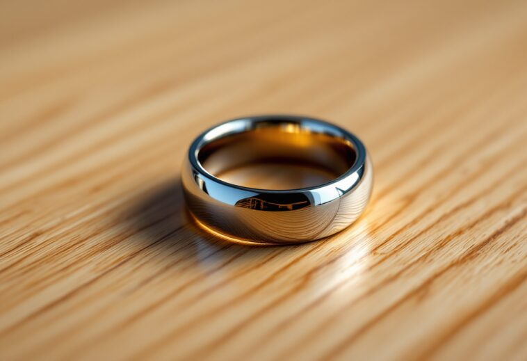 Oura Ring 4 en primer plano mostrando su diseño elegante