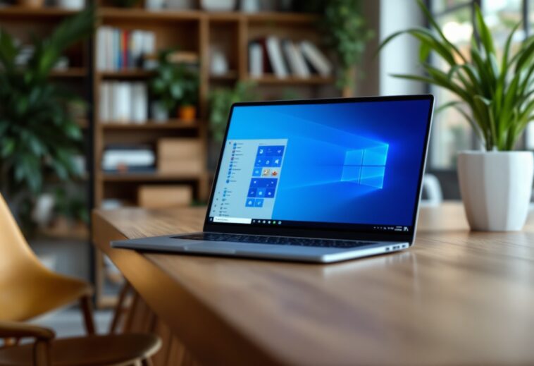 Immagine di un PC rinnovato con Windows 11 Pro