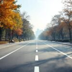 Robots humanoides compitiendo en una media maratón