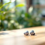 Auricolari Sony WF-C710N in un ambiente moderno