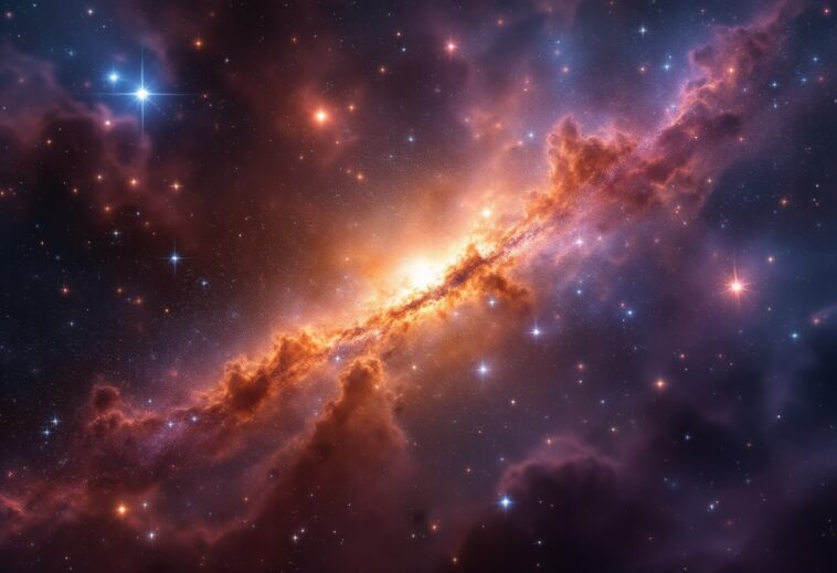 Imagen del telescopio Hubble observando estrellas en formación