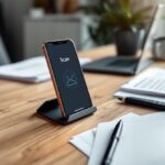 iPhone con app iScanner per scansioni portatili